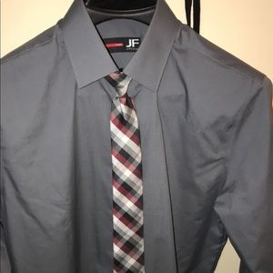 Gray Dress Shirt (J.Ferrar)